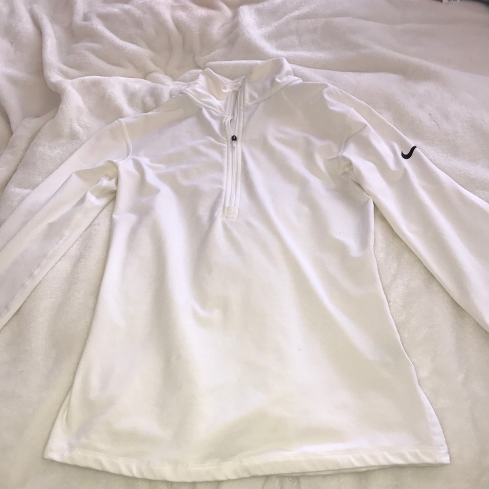 White Nike Dri-fit shirt